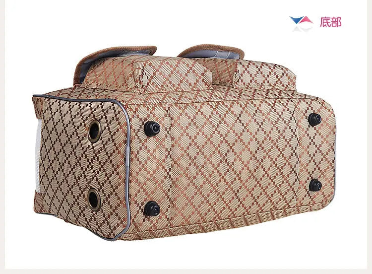 Wunderschöne klassische Hundetragetasche