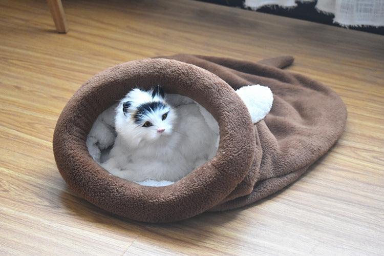 Cozy Paws Cat And Dog Mat - The Ultimate Sleeping Bag Nest For Your Furry Friends!-4