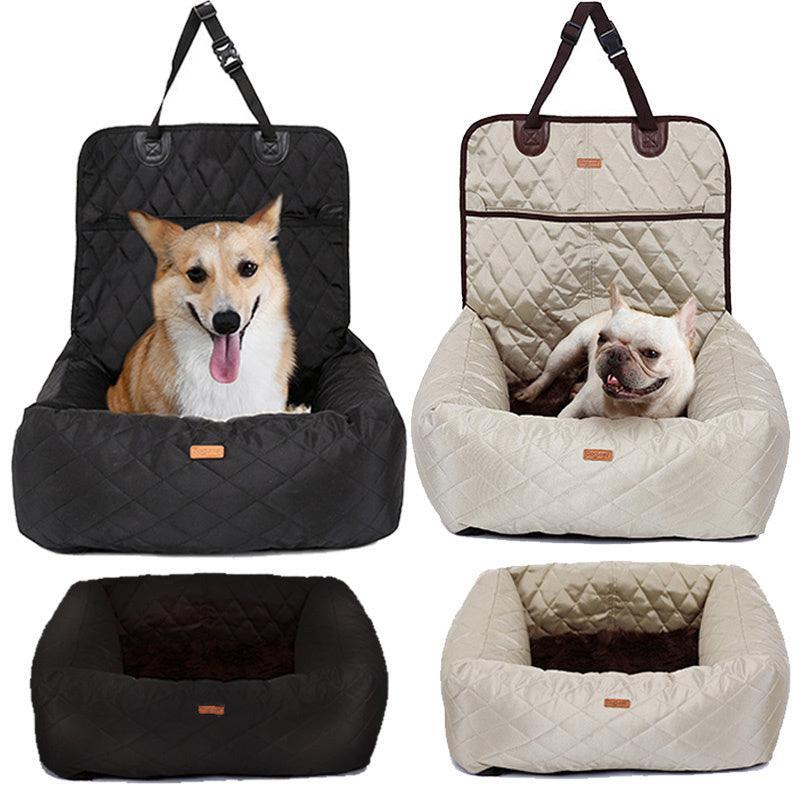 2-In-1 Pet Travel Bed: Portable And Versatile Dog Carrier And Car Seat-0