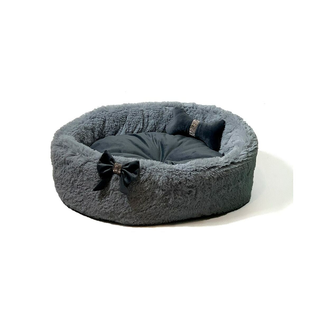 Pet bed GO GIFT XL Grey 60 x 18 x 60 cm-0