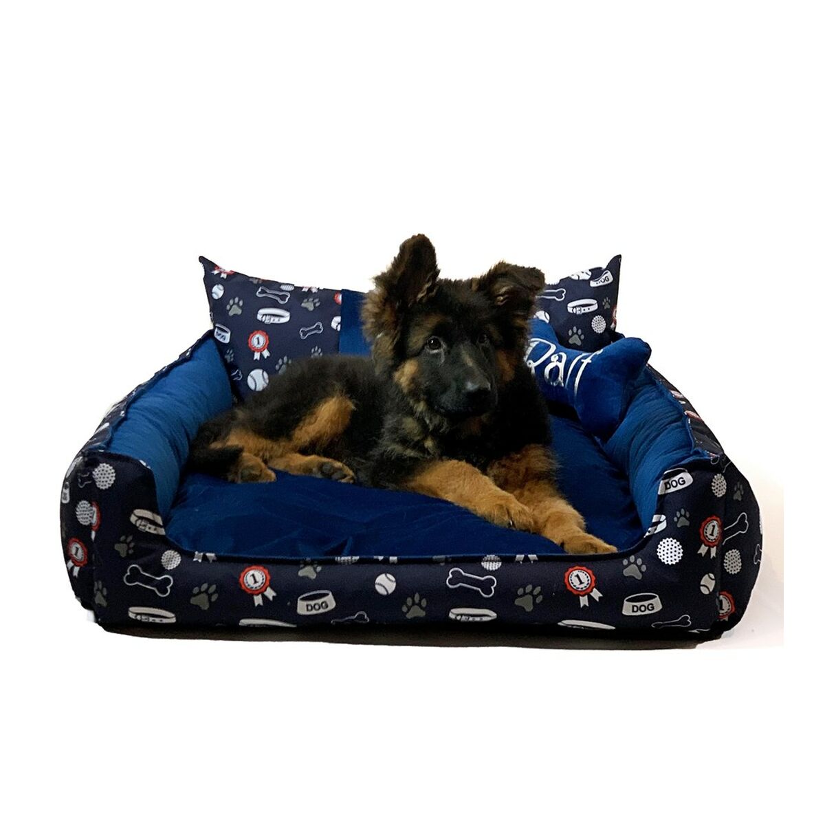 Pet bed GO GIFT XXL Maroon 110 x 12 x 90 cm-0
