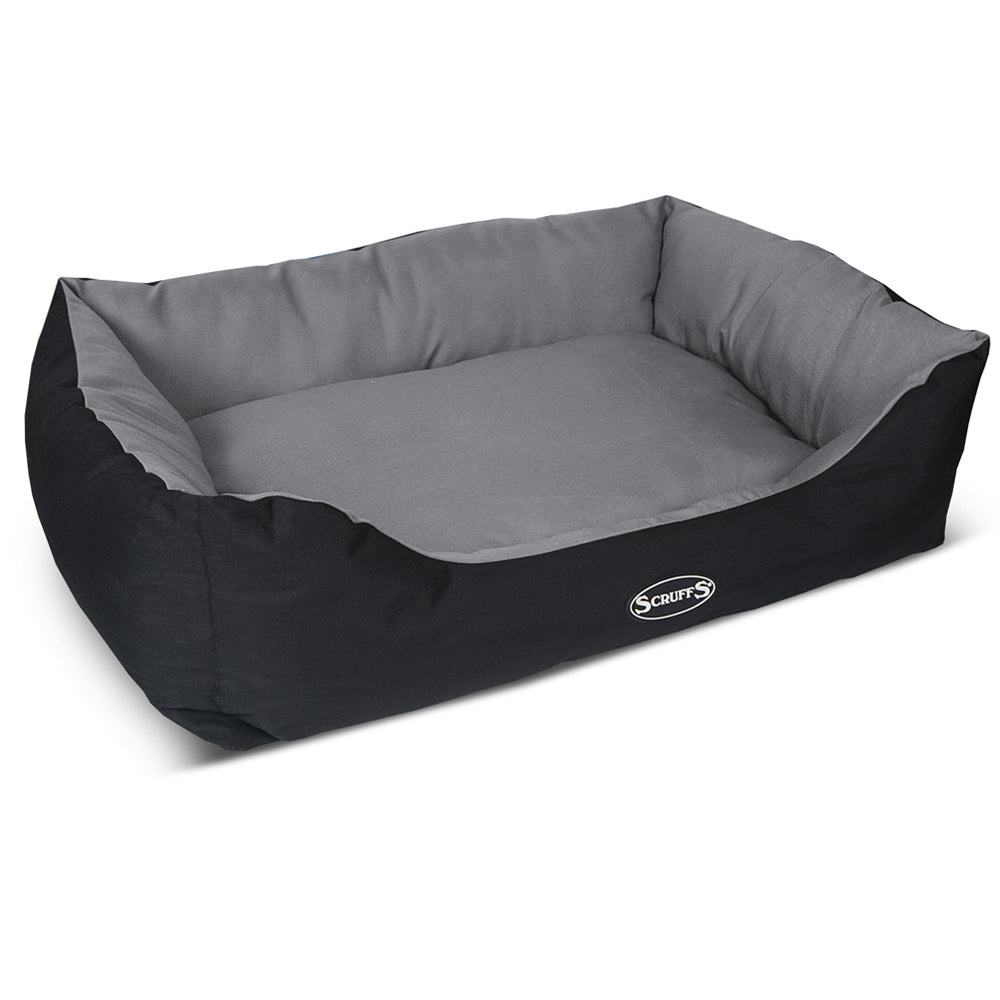 Expedition Box Dog Bed (in Chocolate Brown, Graphite Grey & Plum) by Scruffs-2