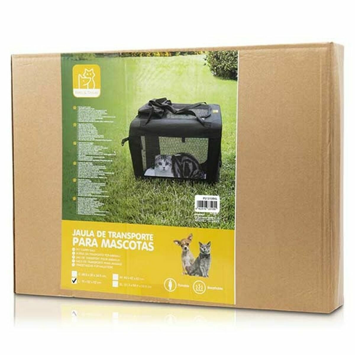 Pet carrier PS1310BKXL Black-1