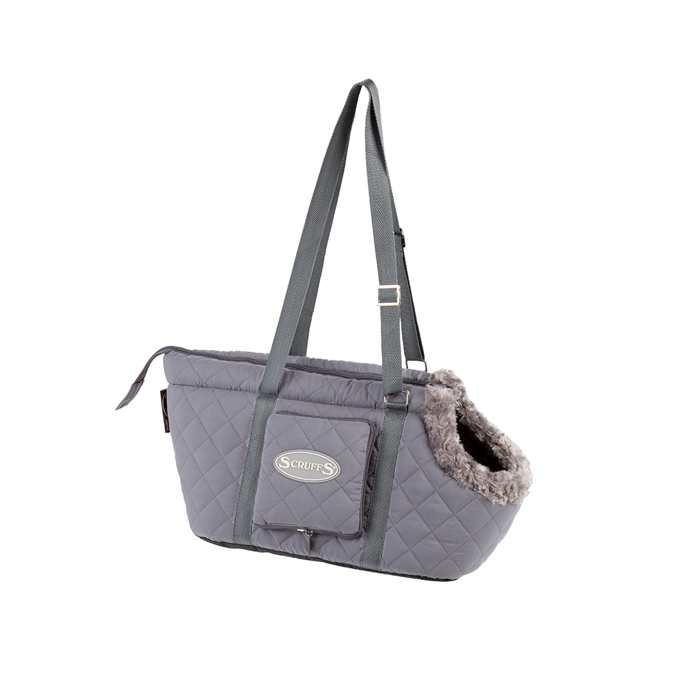 Wilton Dog Carrier (in Blue, Grey, Black, Brown) by Scruffs-2