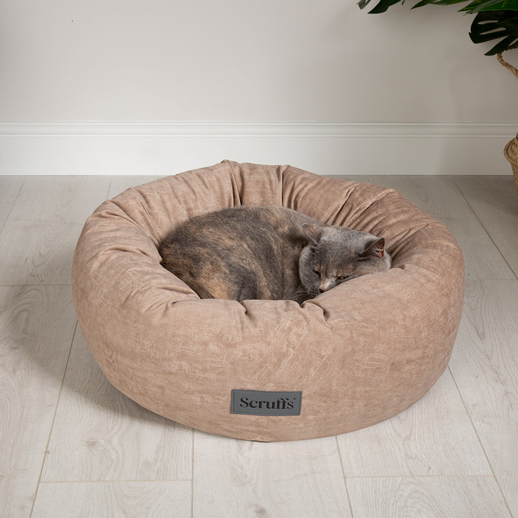 Oslo Ring Dog Bed (in Blush Pink, Desert Sand, Lake Teal or Stone Grey) by Scruffs-7