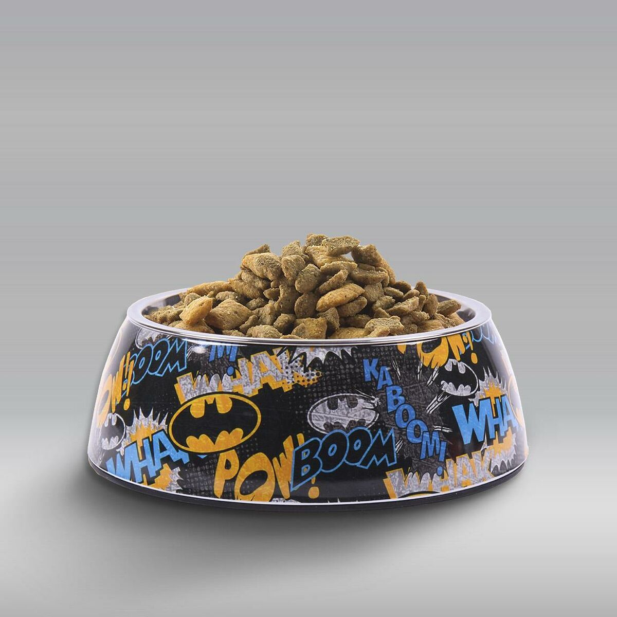 Dog Feeder Batman 760 ml Melamin Metal Multicolour-4