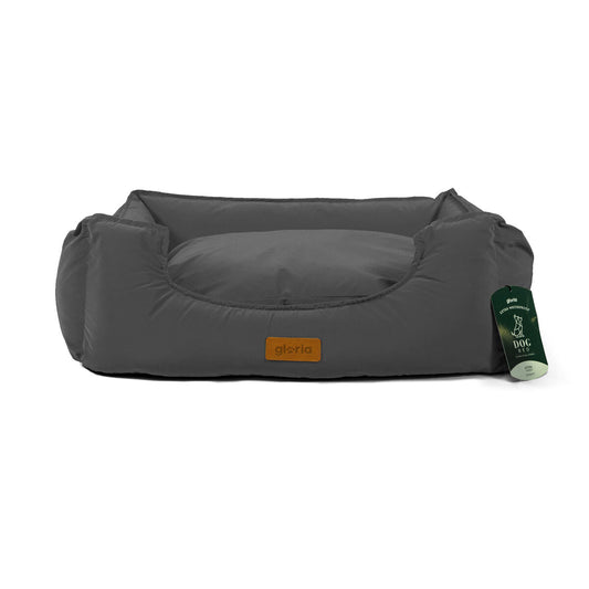 Dog Bed Gloria Grey 70 x 60 cm-0