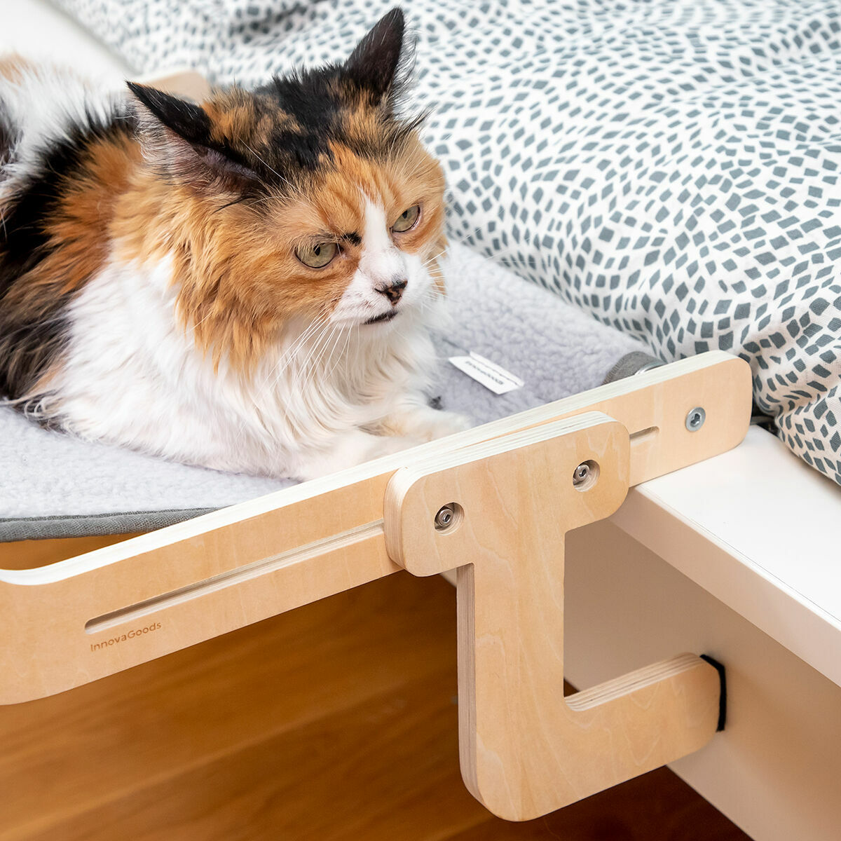 Hanging Cat Hammock Hamacat InnovaGoods-8