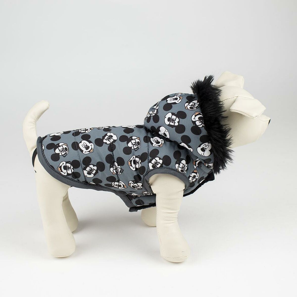 Dog Coat Mickey Mouse XS Grey-4