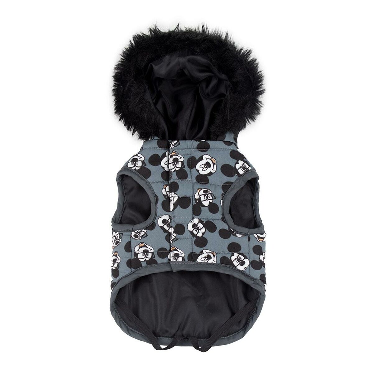 Dog Coat Mickey Mouse Grey S-2