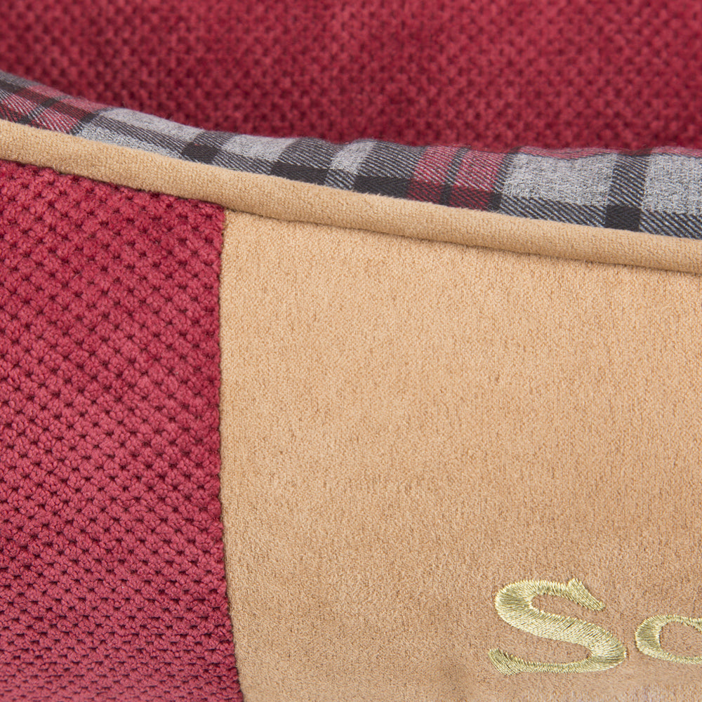 Highland Box Dog Bed (in Blue or Red) by Scruffs-6