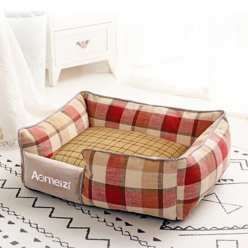 Big Dog Bed Removable Pet Sofa Bed For Small Medium Big Dogs Washable Cat House Mats Soft Pet Sleeping Beds Dog Accessories-13