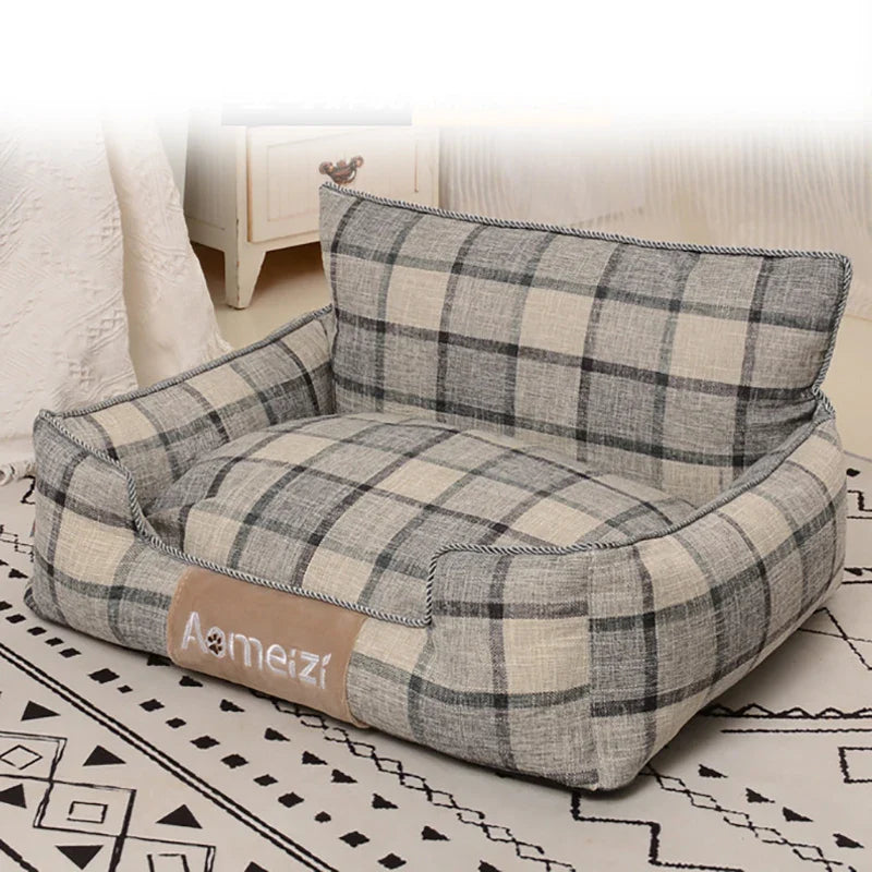 Big Dog Bed Removable Pet Sofa Bed For Small Medium Big Dogs Washable Cat House Mats Soft Pet Sleeping Beds Dog Accessories-6
