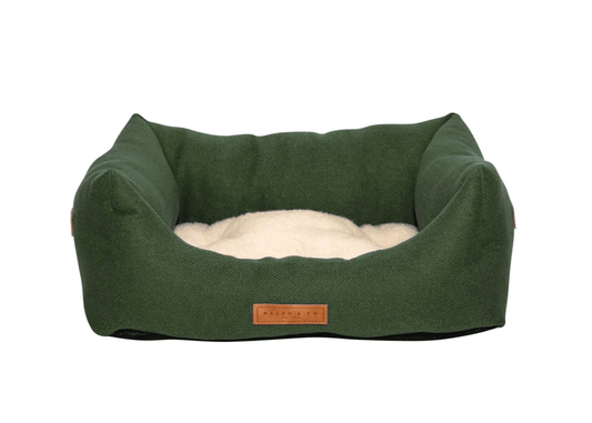 “Richmond” Stonewash Nest Dog Bed – by Ralph & Co-0