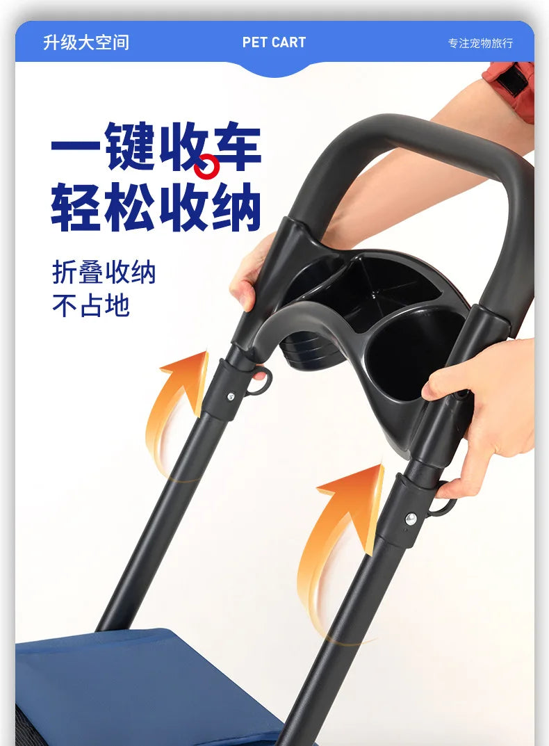 Mittelgroßer Hundewagen