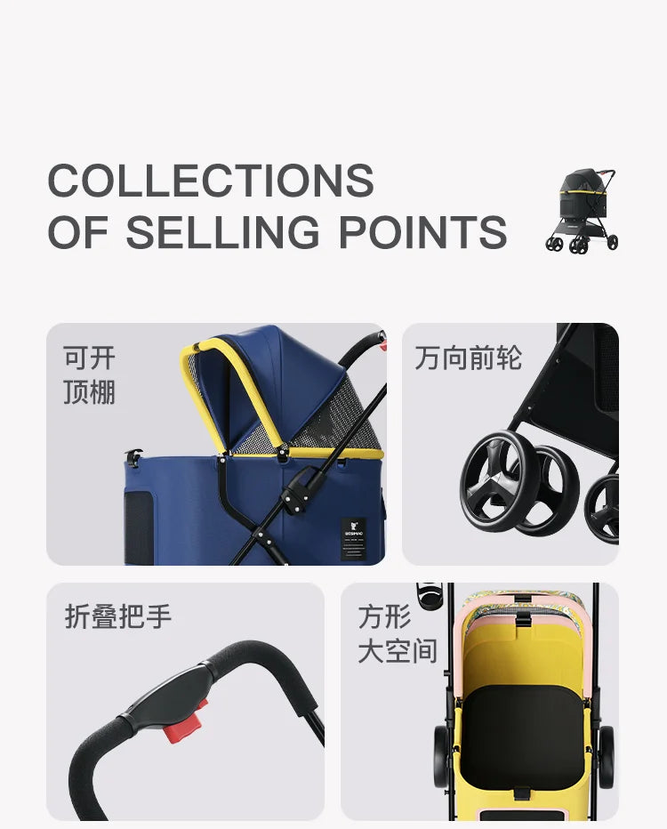 Auffälliger Hundewagen