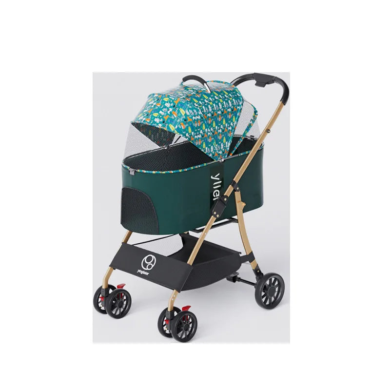 Ein Leichtgewicht unter den Hundewagen mit schönem Design und einfach  zu bedienen