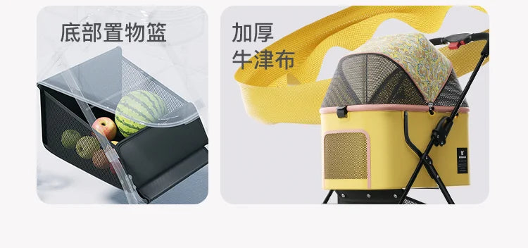 Auffälliger Hundewagen