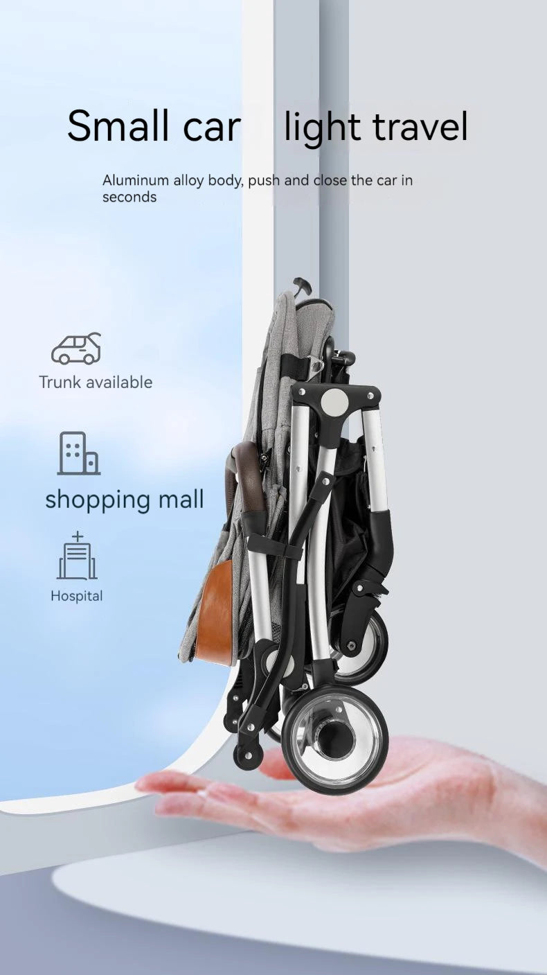 Hundewagen in Modernem Design und vier Rädern