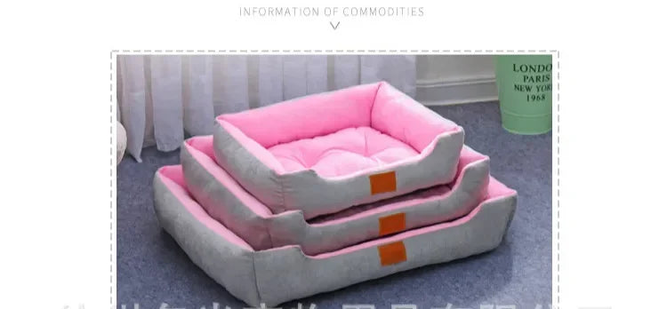 68x55cm großes Kuschliges Hundebett