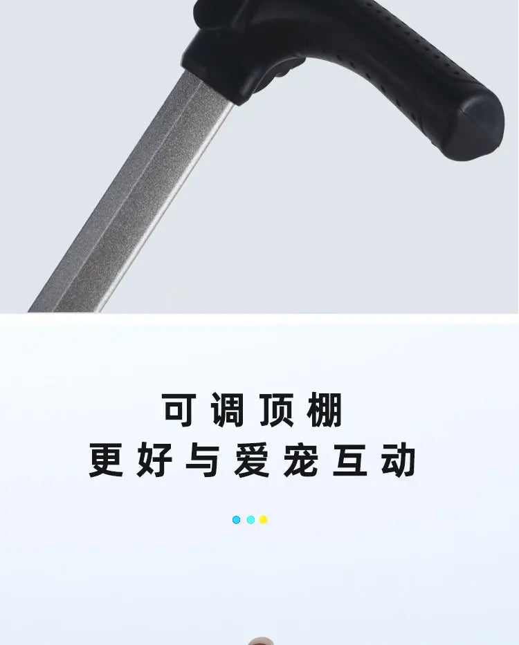 Außergewöhnlicher Hundewagen mit Abnehmbarem Aufsatz