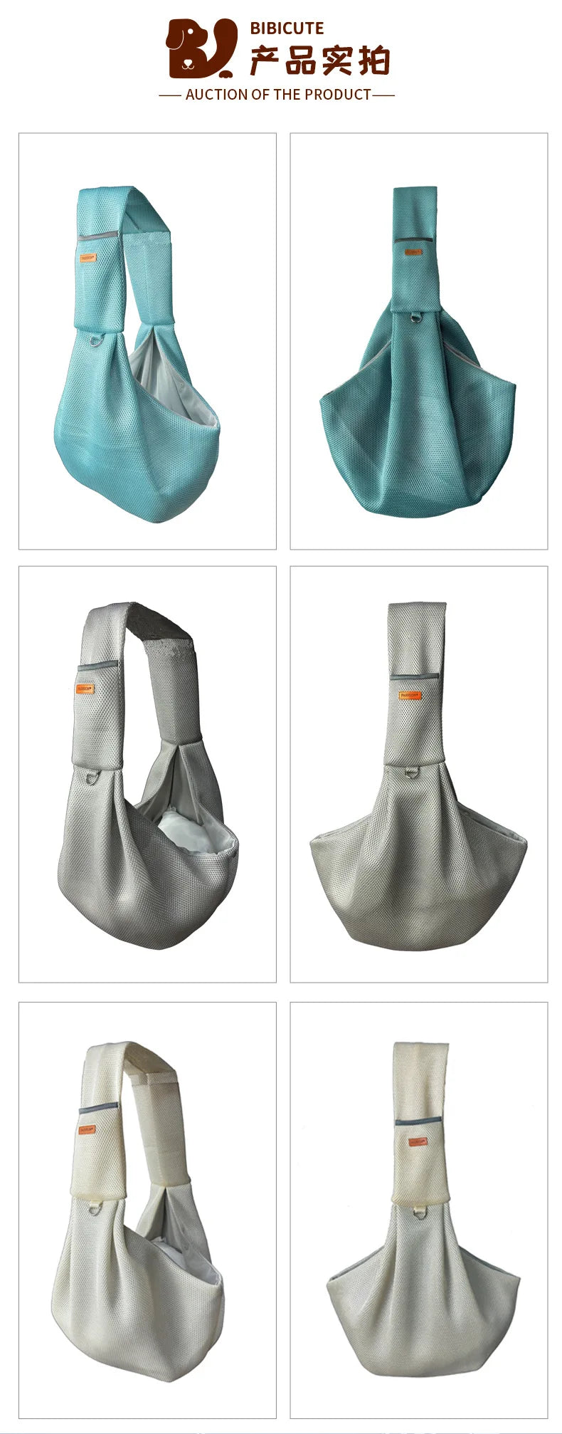 Crossbody Schultertragetasche für Hunde