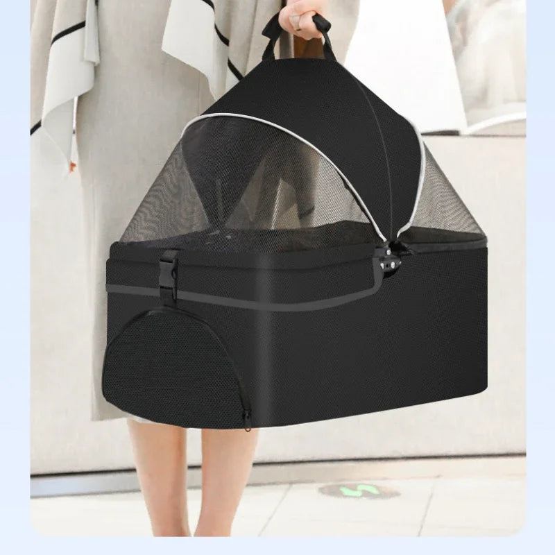 Praktischer Hundewagen für den täglichen Gebrauch