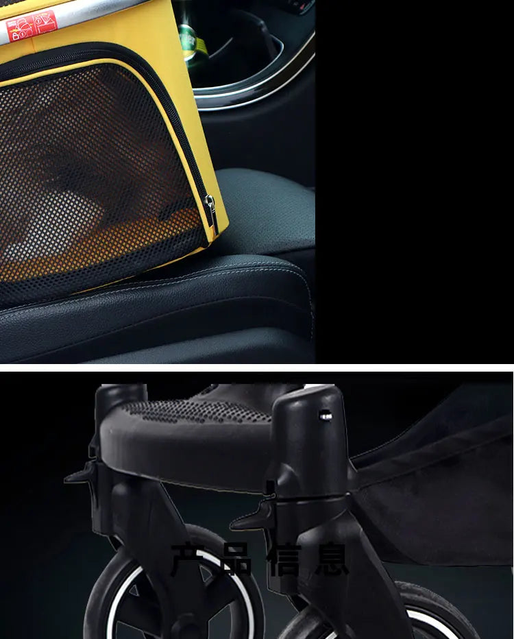 Außergewöhnlicher Hundewagen mit Abnehmbarem Aufsatz