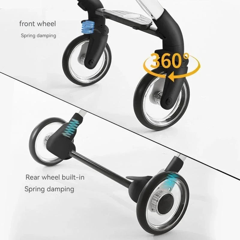 Hundewagen in zwei Größen erhältlich.  Einfach zu bedienen und der Hundekorb ist abnehmbar. Eine sichere Art den Hund zu transportieren.