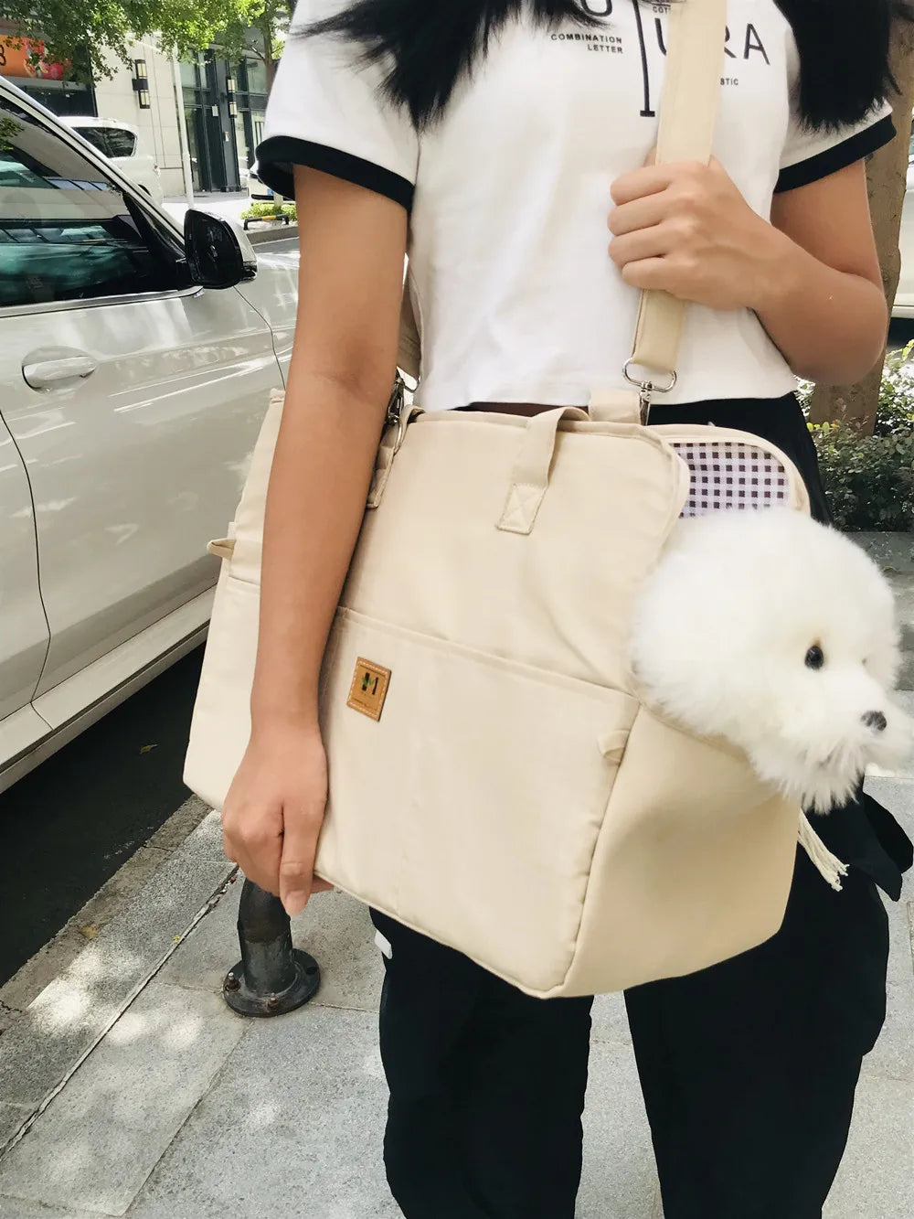 Praktische Hundetragetasche