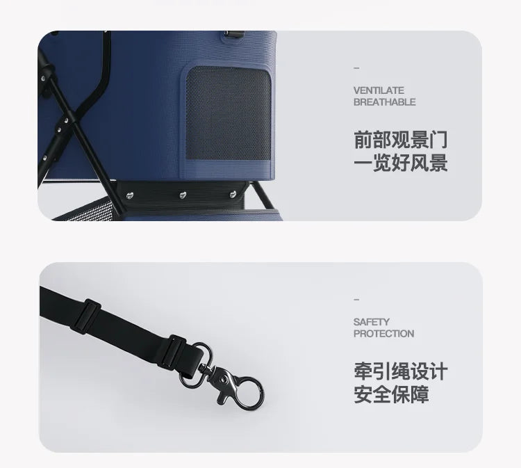 Auffälliger Hundewagen