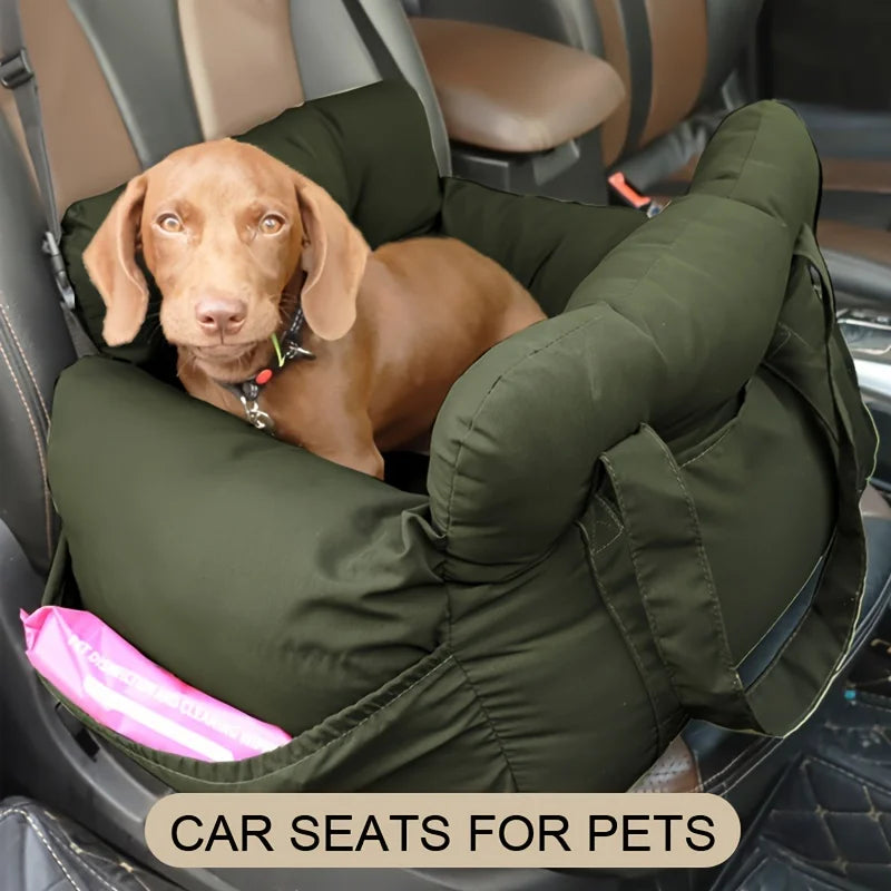 Hunde-Autositz mit Sicherheitsgurt – Sicher & bequem unterwegs