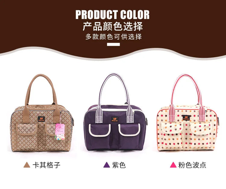 Wunderschöne klassische Hundetragetasche