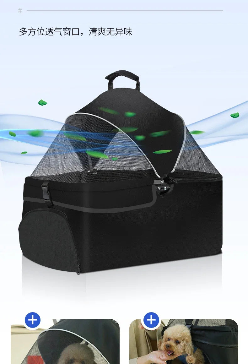 Praktischer Hundewagen für den täglichen Gebrauch