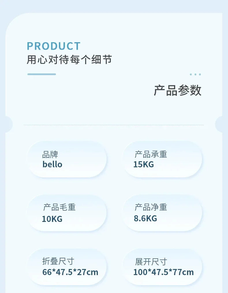 Aluminium Hundebuggy für Hunde bis 15 Kg