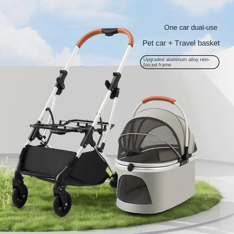 Vielseitig einsetzbarer Outdoor Hundewagen