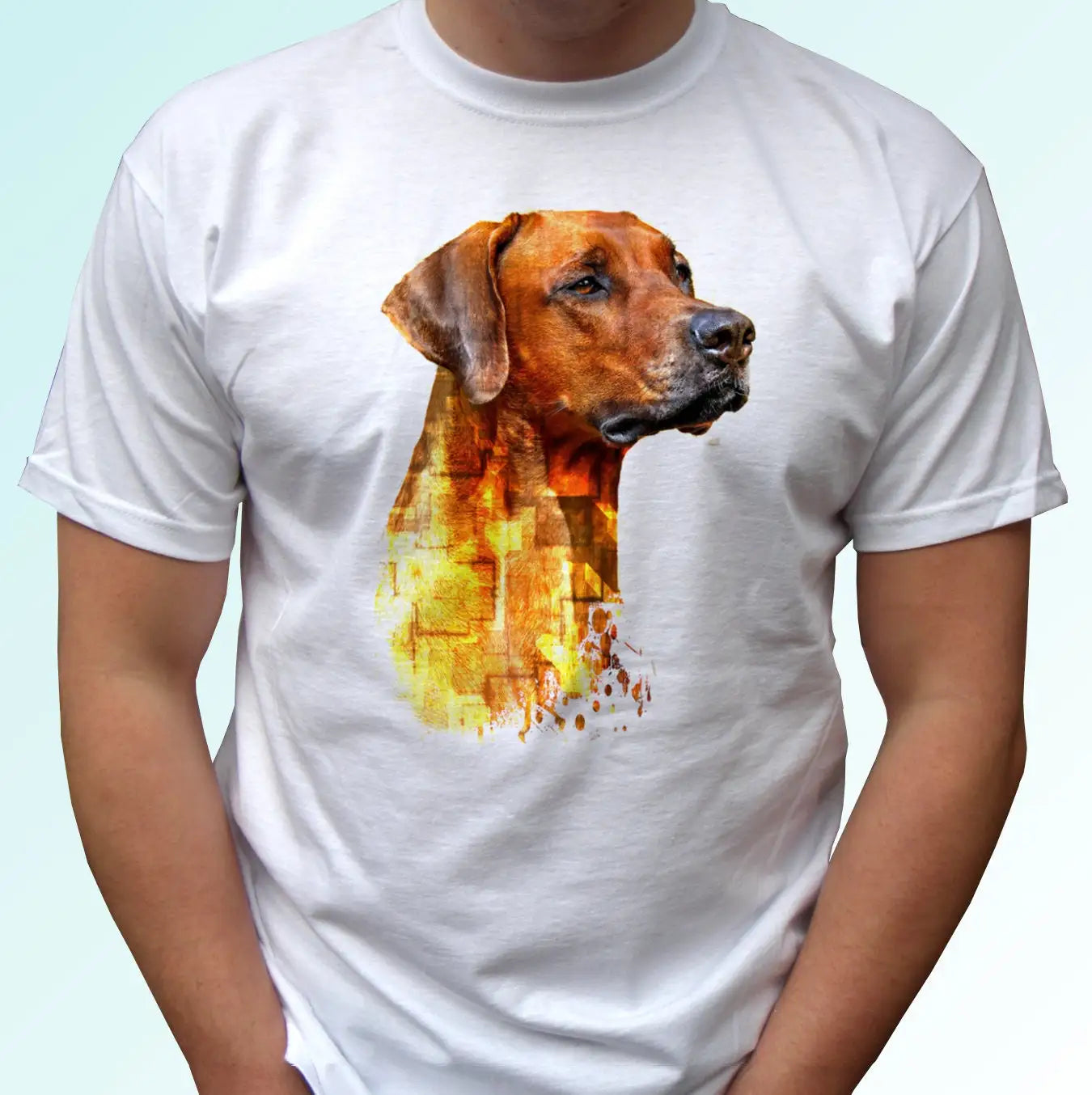 Ridgeback dog white T Shirt top 100 cotton tee graphic design mens womens kids baby sizes