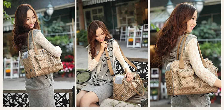 Wunderschöne klassische Hundetragetasche