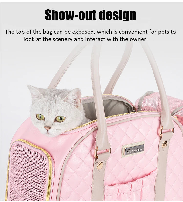 Schultertasche zum sicheren Transport Ihres Vierbeiners