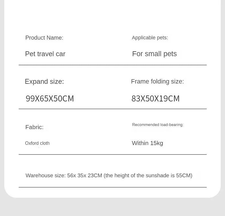 Kleiner handlicher  Hundewagen, die günstige Alternative