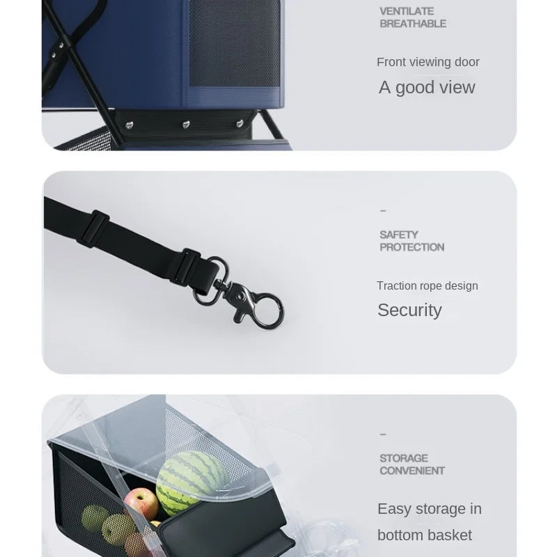 Auffälliger Hundewagen