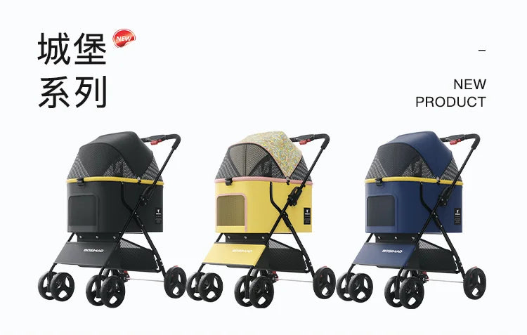 Auffälliger Hundewagen