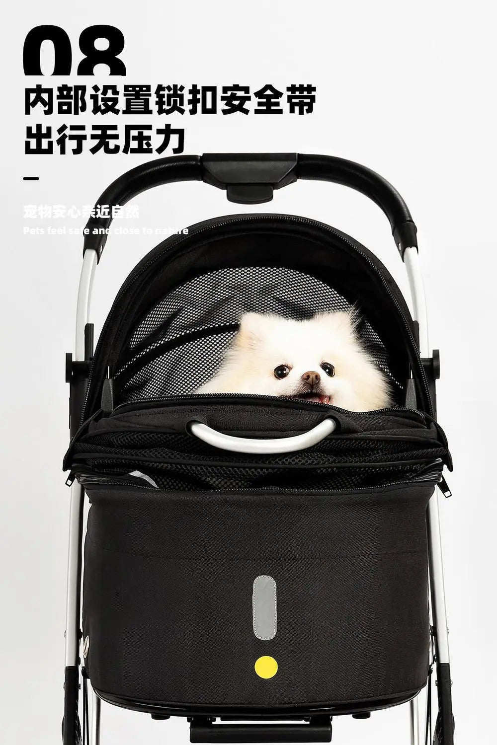 Hundewagen für kleine Hunde und Katzen