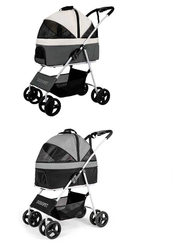 Leichtgewicht unter den Hundewagen mit abnehmbarem Aufsatz für das  Auto