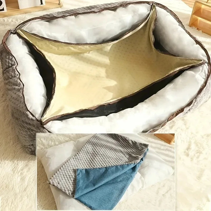 Gemütliches Hundebett -Warm & Kuschelig