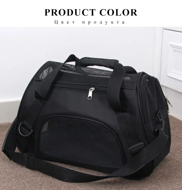 Transporttasche mit Netzeinsatz