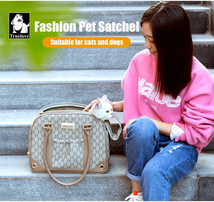 Schultertasche zum sicheren Transport Ihres Vierbeiners