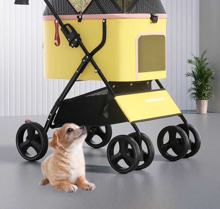 Auffälliger Hundewagen