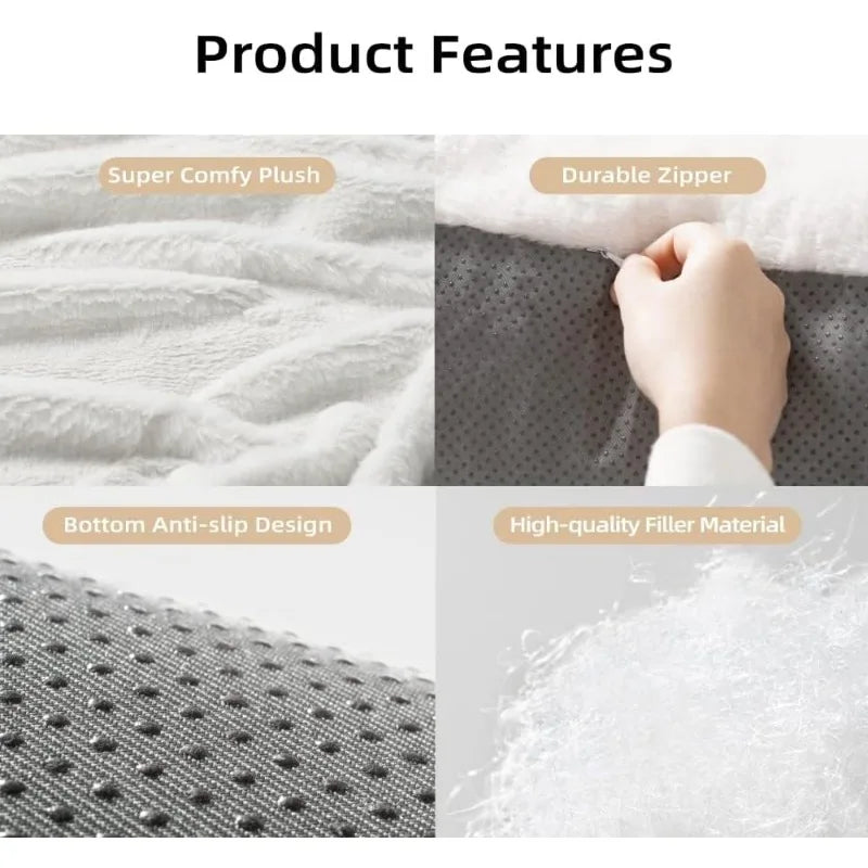 Waschbares Hundebett, auch als Kuschlige Variante Erhältlich