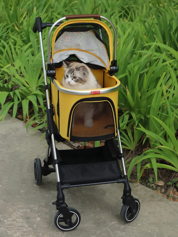 Außergewöhnlicher Hundewagen mit Abnehmbarem Aufsatz